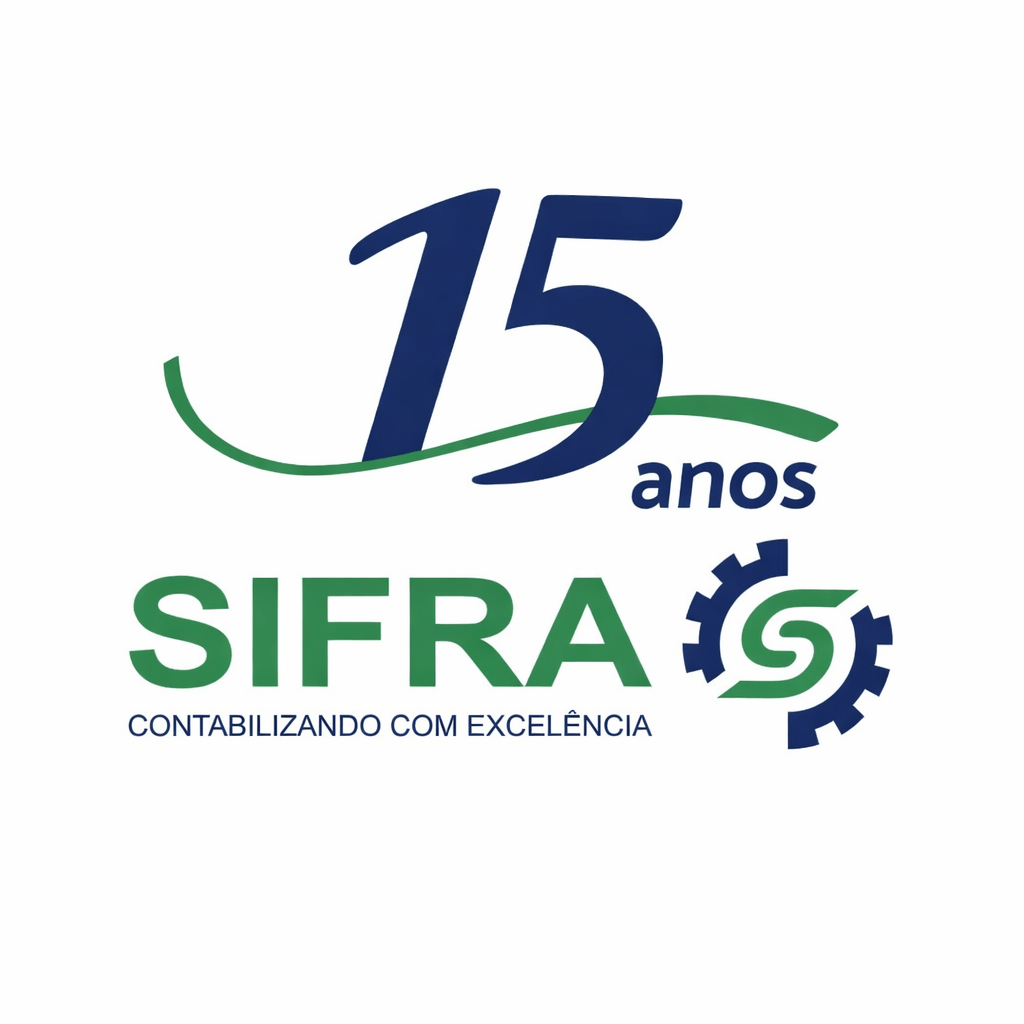 Logo comemorativa de 15 anos da SIFRA